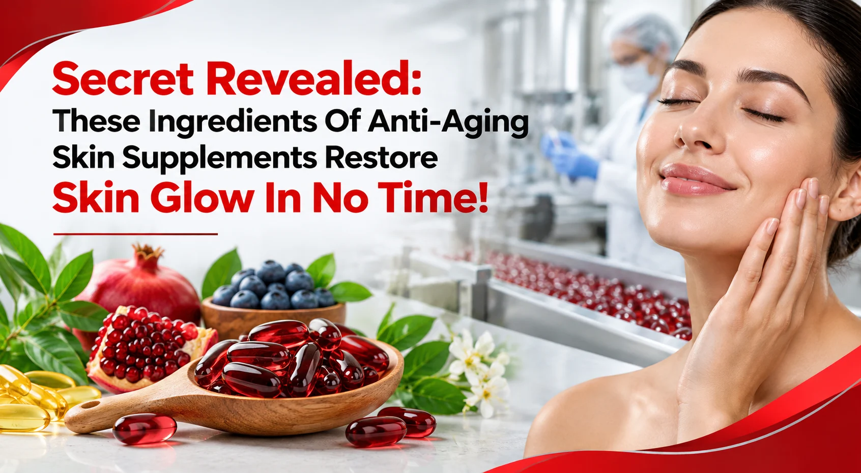 What Ingredients in Anti-Aging Skin Supplements Support Skin Radiance?
