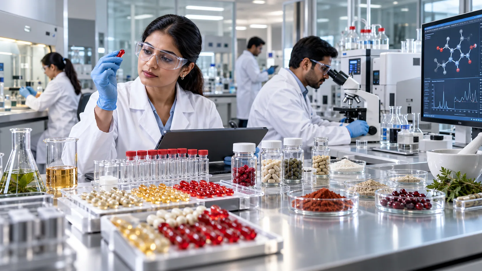 Custom formulation scientific research