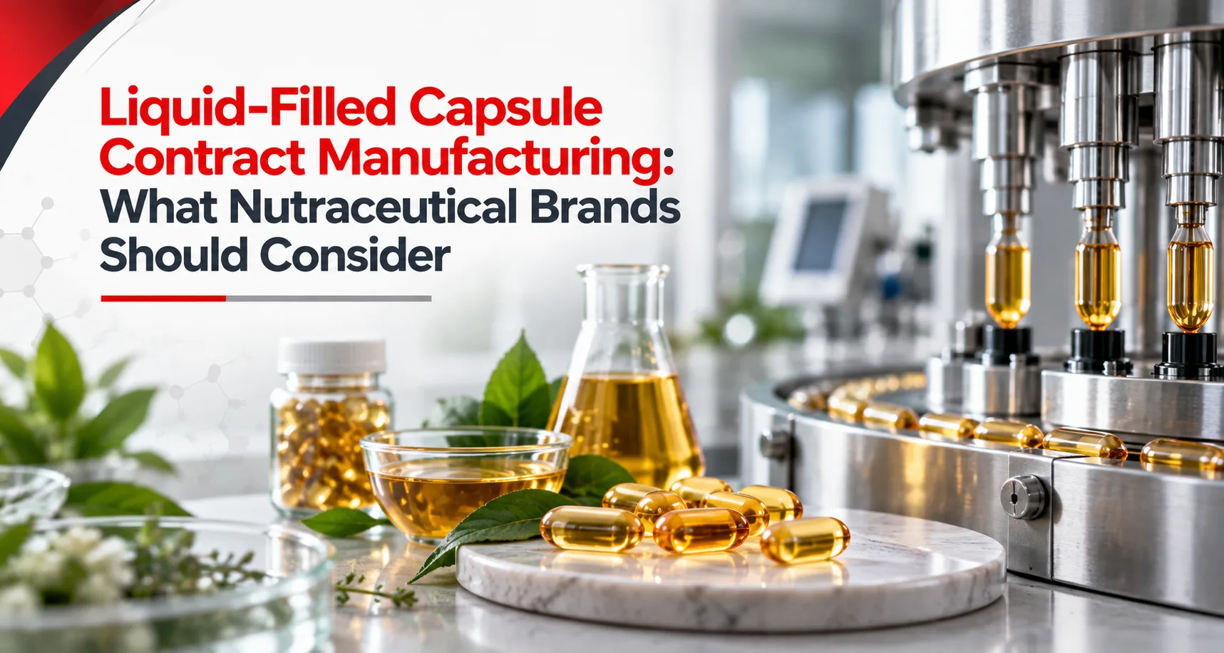Liquid-Filled Capsule Contract Manufacturing: What Nutraceutical Brands Should Consider - AHCC Pvt. Ltd.