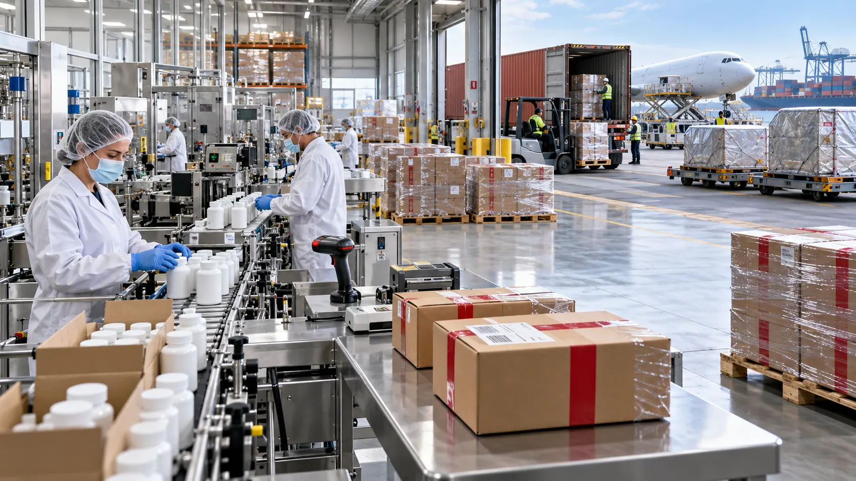 Nutraceutical Export Logistics and Warehousing