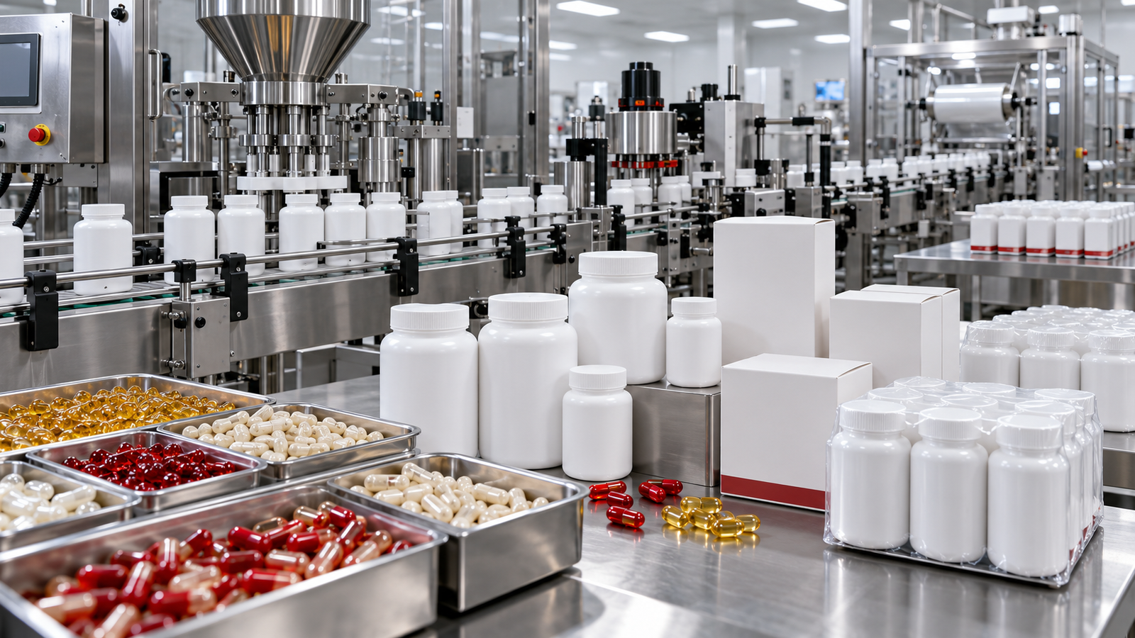 Private Label Supplement Manufacturing Facility