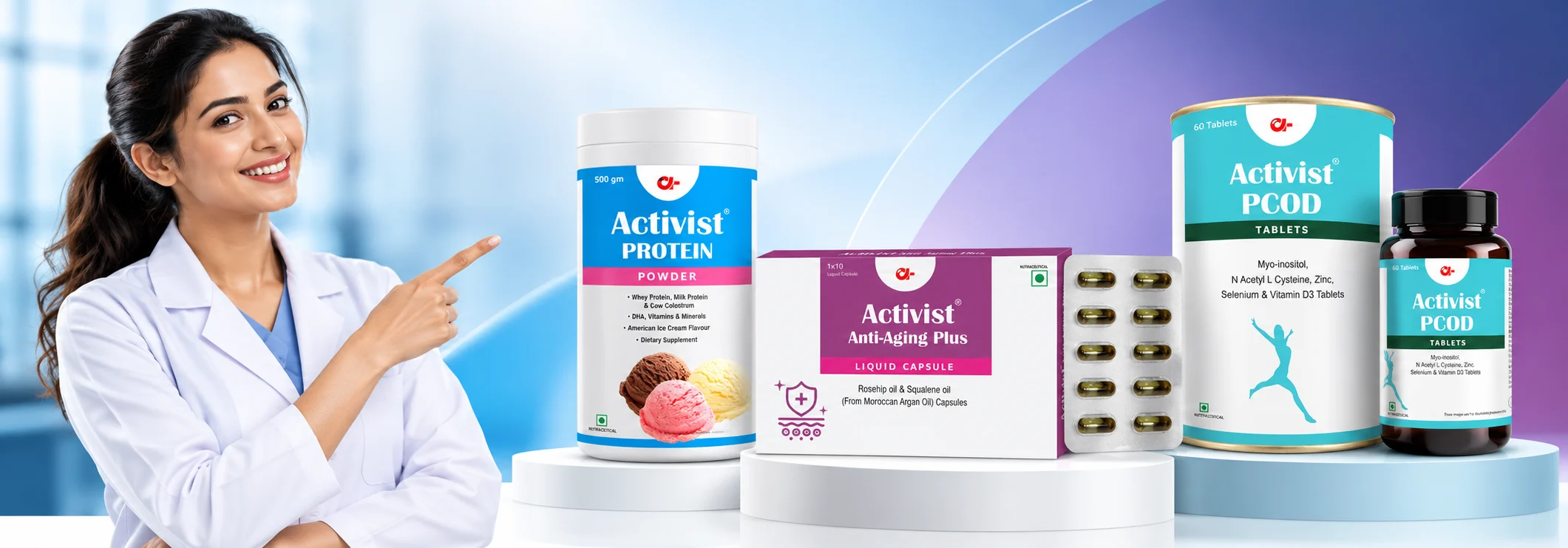 Agnivesh Health Care Centre premium nutraceutical products range