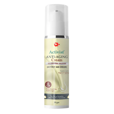 Activist Anti-Aging Cream - Primary Bottle Packaging Front View