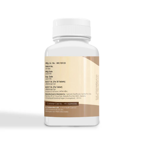 Activist Ashwagandha Tablets - Nutritional Information and Active Ingredients