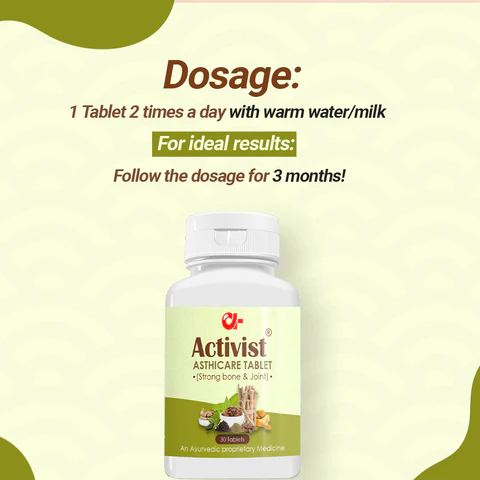 Activist Asthicare Tablets - Certified Quality and Secondary Packaging