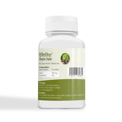 Activist Giloy Tablets - Supplement Blister Pack and Capsule Formulation