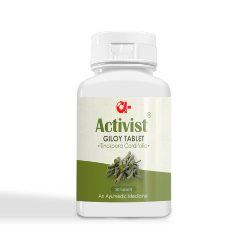 Activist Giloy Tablets - Primary Bottle Packaging Front View
