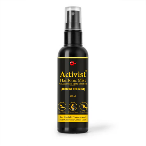Activist Hairtonic Mist - Primary Bottle Packaging Front View