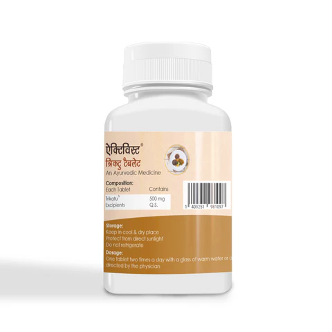 Activist Trikatu Tablets - Supplement Blister Pack and Capsule Formulation