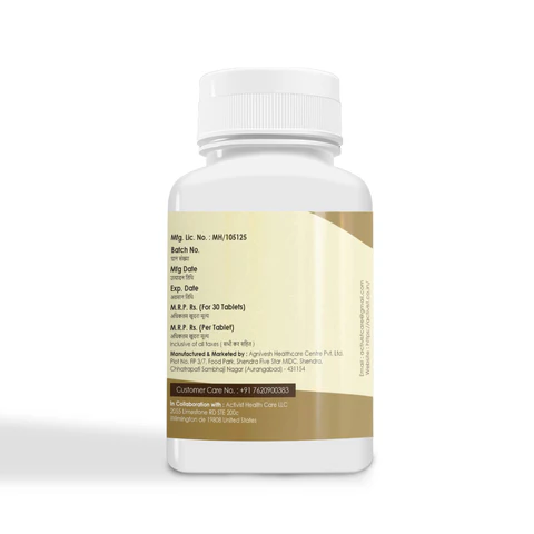 Activist Triphala Tablets - Nutritional Information and Active Ingredients