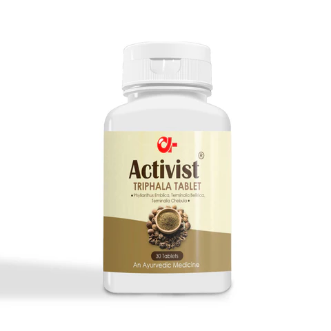 Activist Triphala Tablets - Primary Bottle Packaging Front View