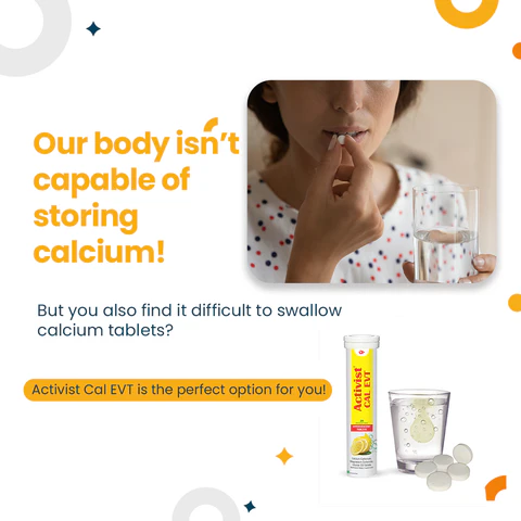 Activist CAL EVT Effervescent Tablets - Certified Quality and Secondary Packaging