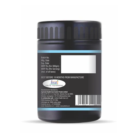 Activist Cell Volumizer Powder - Nutritional Information and Active Ingredients