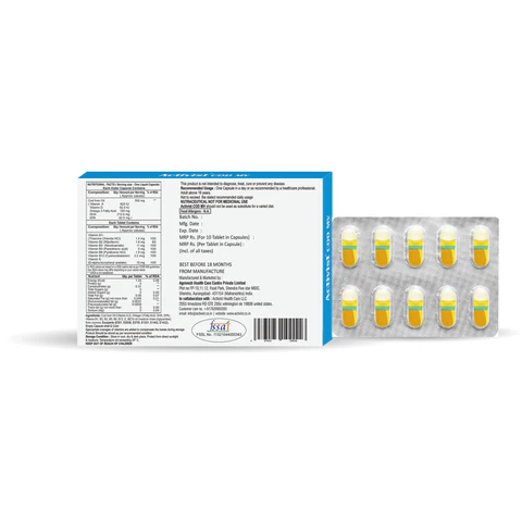 Activist COD MV Capsules - Nutritional Information and Active Ingredients