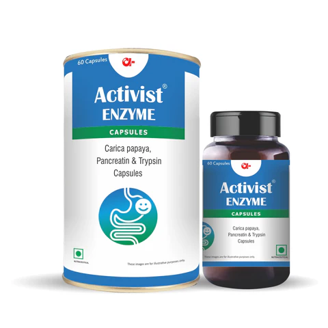 Activist Enzyme Capsules - Nutritional Information and Active Ingredients