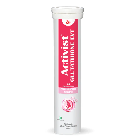 Activist Glutathione EVT Effervescent Tablets - Supplement Blister Pack and Capsule Formulation
