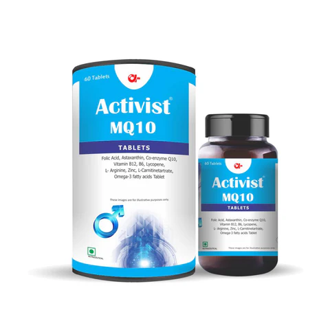 Activist MQ 10 Tablets - Nutritional Information and Active Ingredients