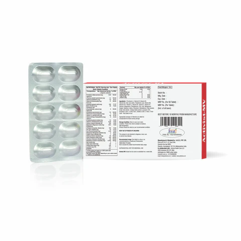 Activist-MV Tablets - Supplement Blister Pack and Capsule Formulation