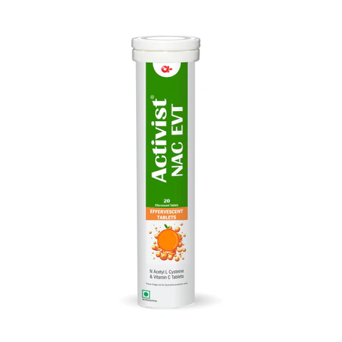 Activist NAC EVT Effervescent Tablets - Supplement Blister Pack and Capsule Formulation