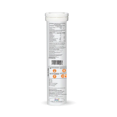 Activist NAC EVT Effervescent Tablets - Nutritional Information and Active Ingredients