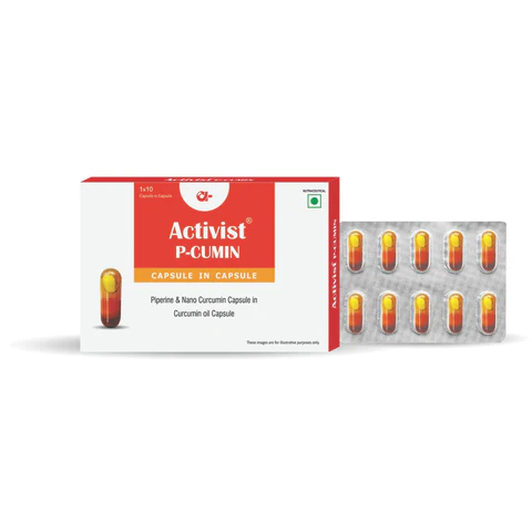 Activist P-Cumin Capsules - Primary Bottle Packaging Front View