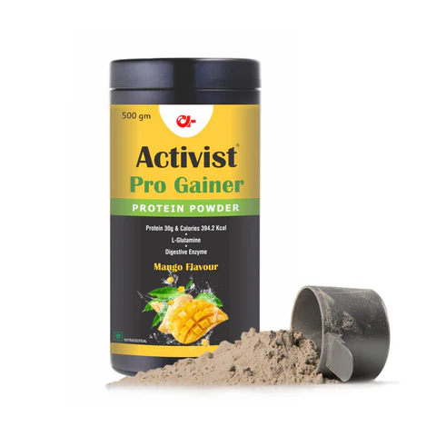 Activist Pro Gainer Protein Powder - Certified Quality and Secondary Packaging