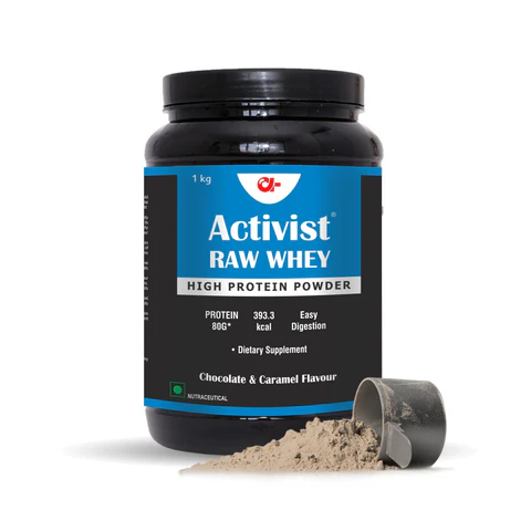 Activist Raw Whey High Protein Powder - Supplement Blister Pack and Capsule Formulation